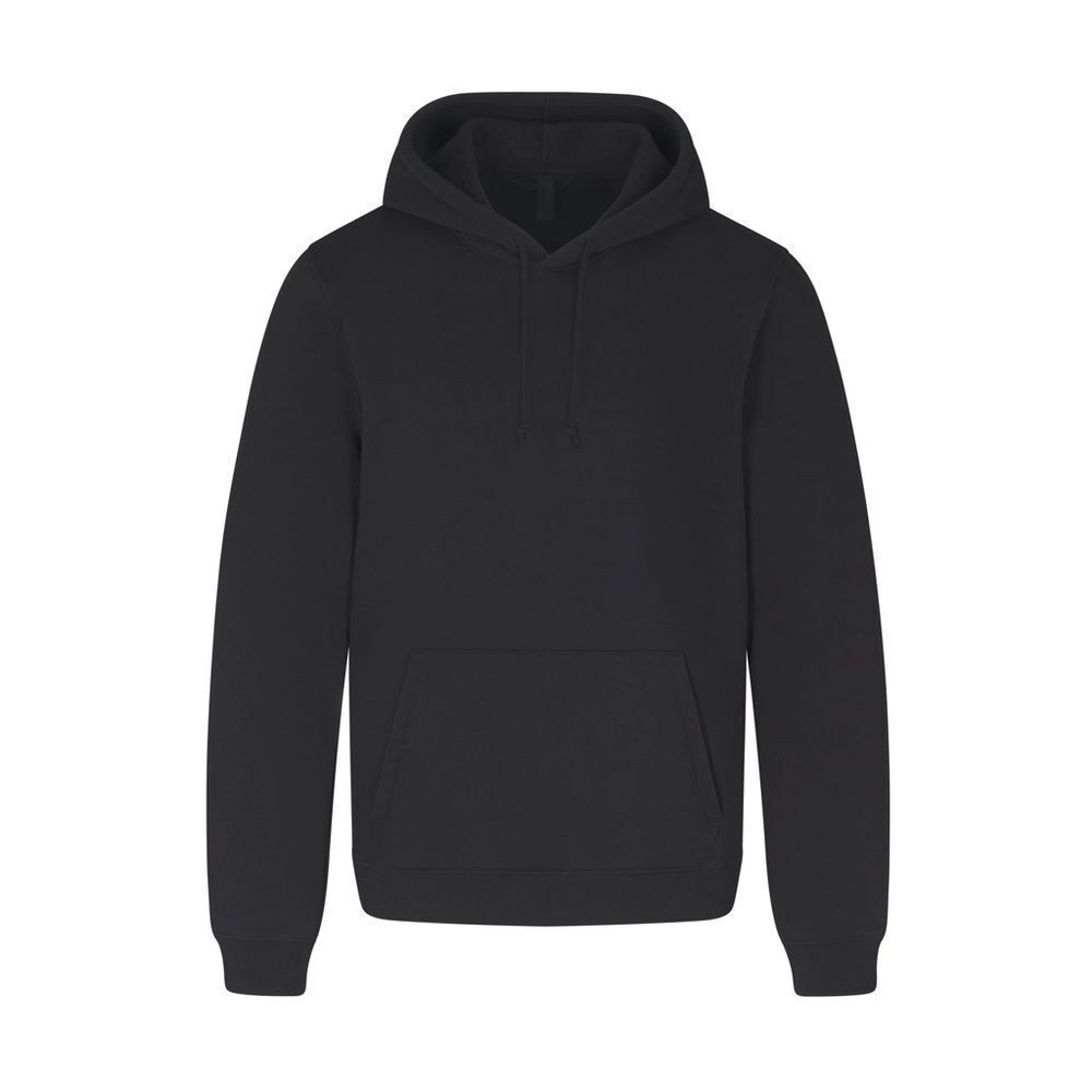 Skims LOUNGE CLASSIC HOODIE Washed onyx black size Large NWT in packaging